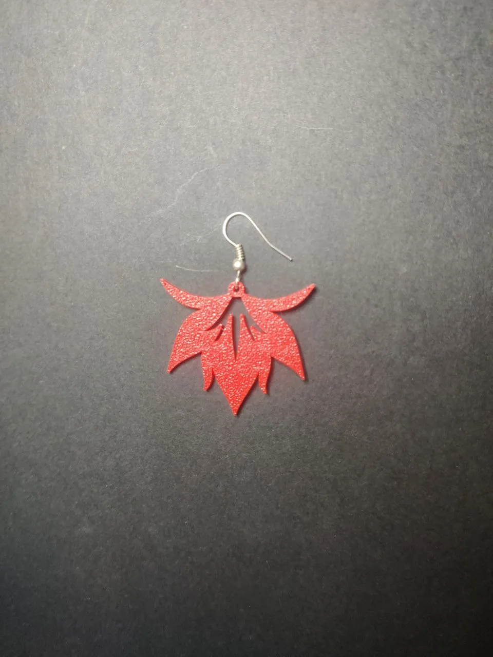 Lotus Flame Earrings view 2