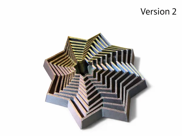 Étoile fidget flexible