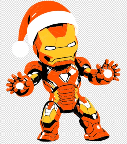 Iron Christmas Man