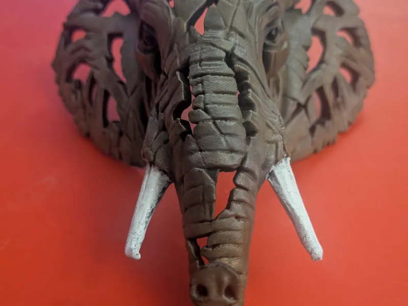 Elephant Head Ornament 