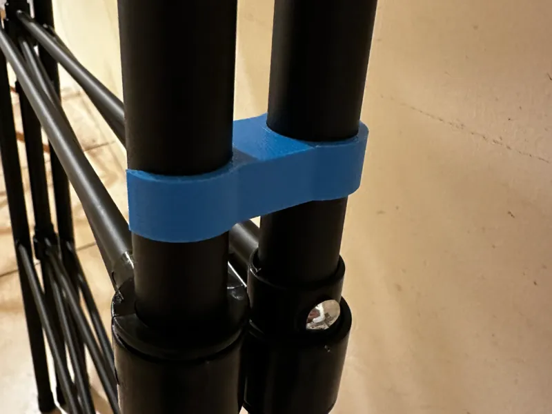 19mm Tube/Pipe Clips - Upright Clothes Airer/Dryer