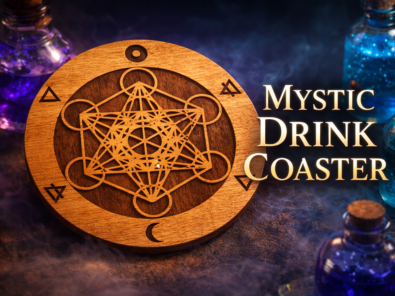 Mystic Drink Coaster 
