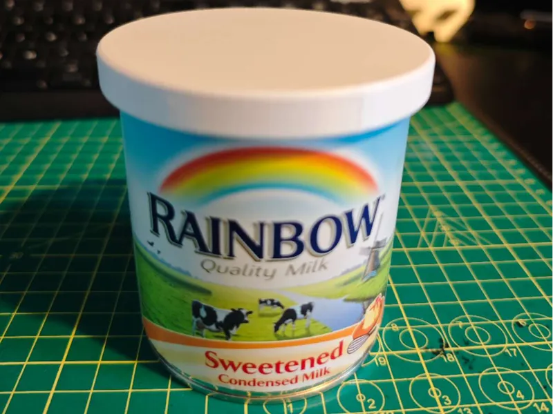 Lid for Rainbow Sweetened Condensed Milk Can
