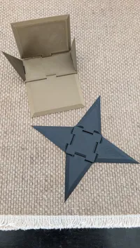 Square Pyramid and Irregular Triangular Prism