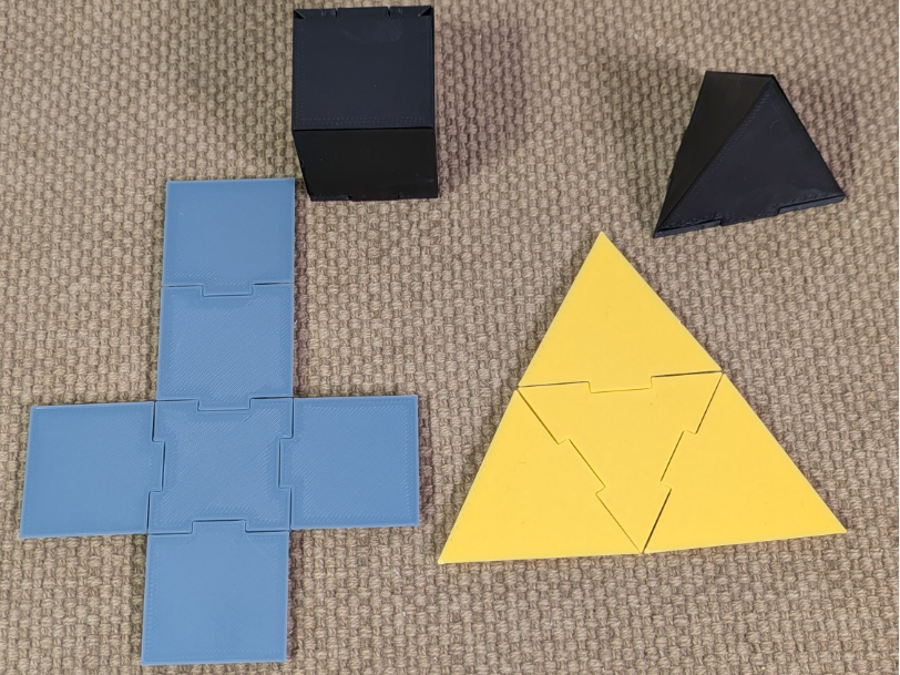 Math 3D Net Manipulatives