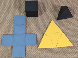 Math 3D Net Manipulatives