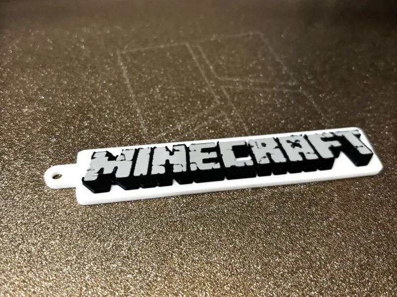 minecraf keychain