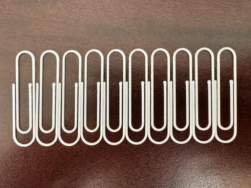10 Paper Clips 1.5g