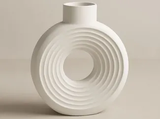 Round Flow Vase_Printinoo Edition
