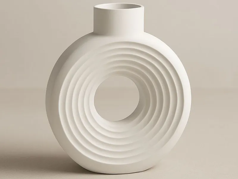 Round Flow Vase_Printinoo Edition