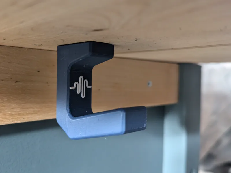 Headphone Hook - Underside