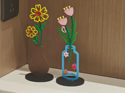 2D Vase (left one in the picture)