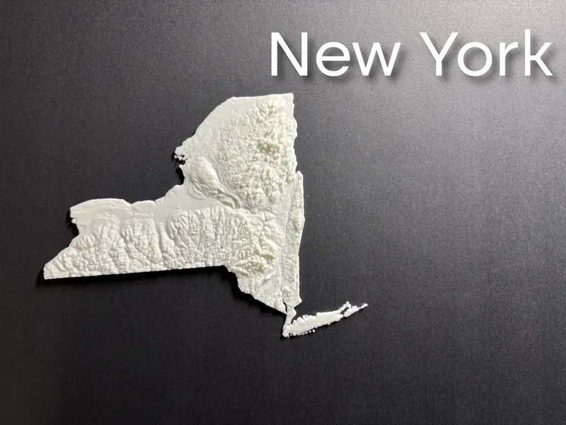 State of New York terrain