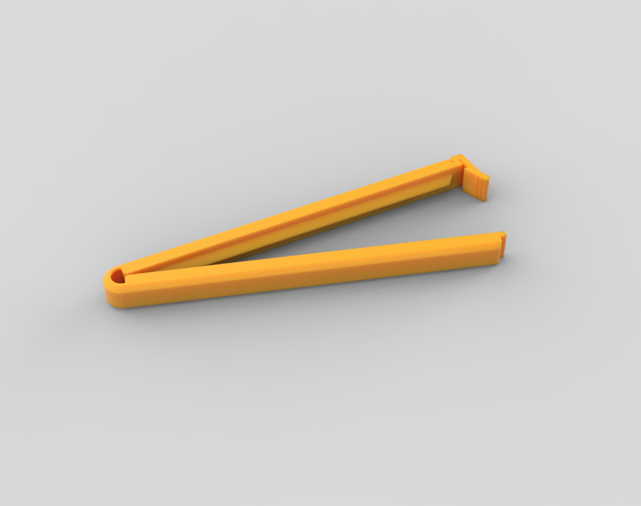 Miniatura 4 do modelo 3D 封口夹_狼牙土豆款