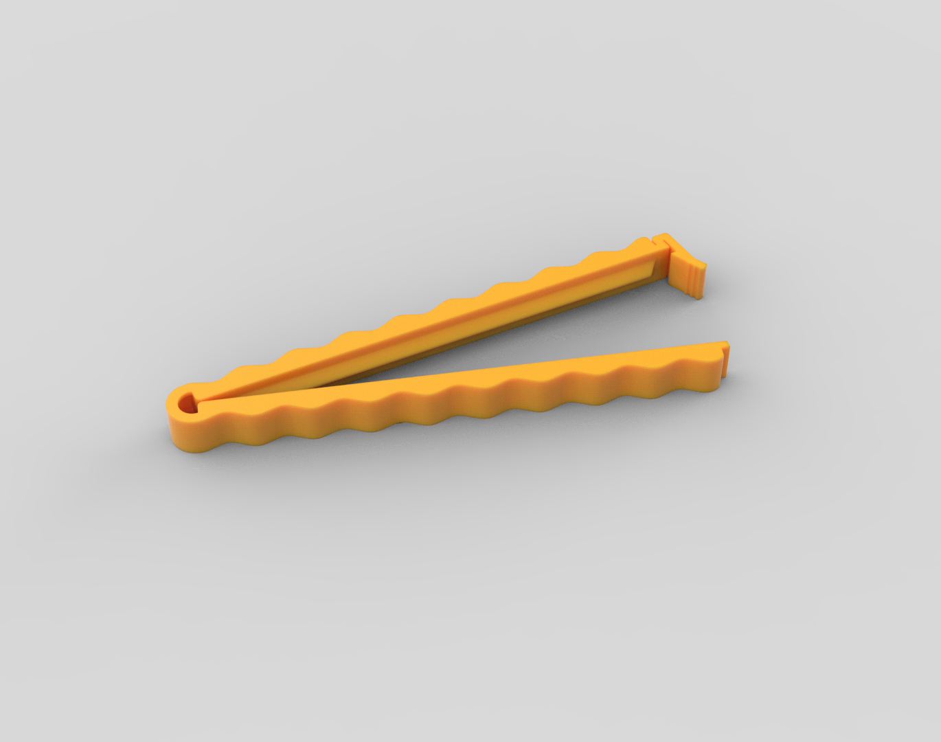 Miniatura 5 do modelo 3D 封口夹_狼牙土豆款