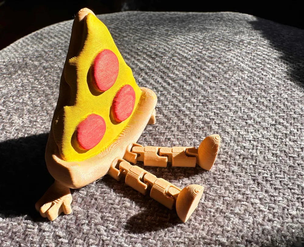 Pepperoni Pizza Buddy - Free 3D Print Model - MakerWorld