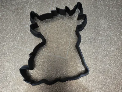 Highland cow Full Body Cookie Cutter