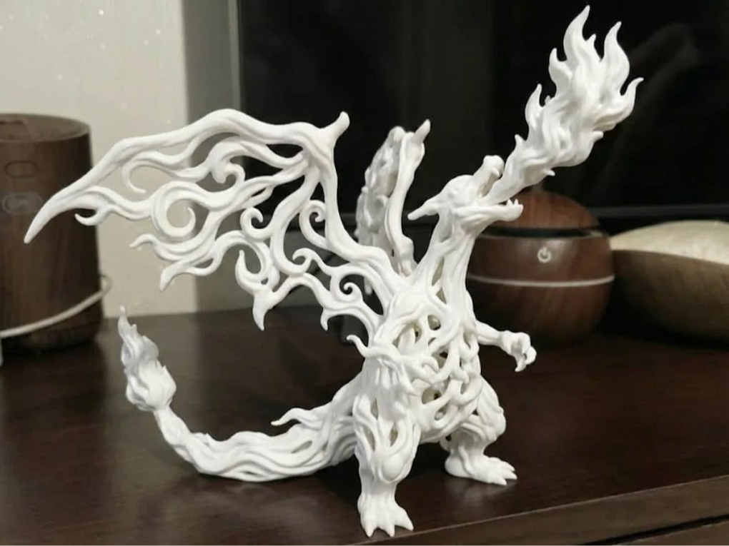 Charizard Elementale v2: Edizione Arte Voronoi