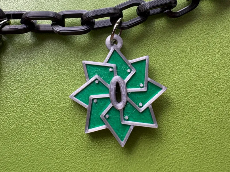 Demon Slayer Sanemi Sword Hilt Charm
