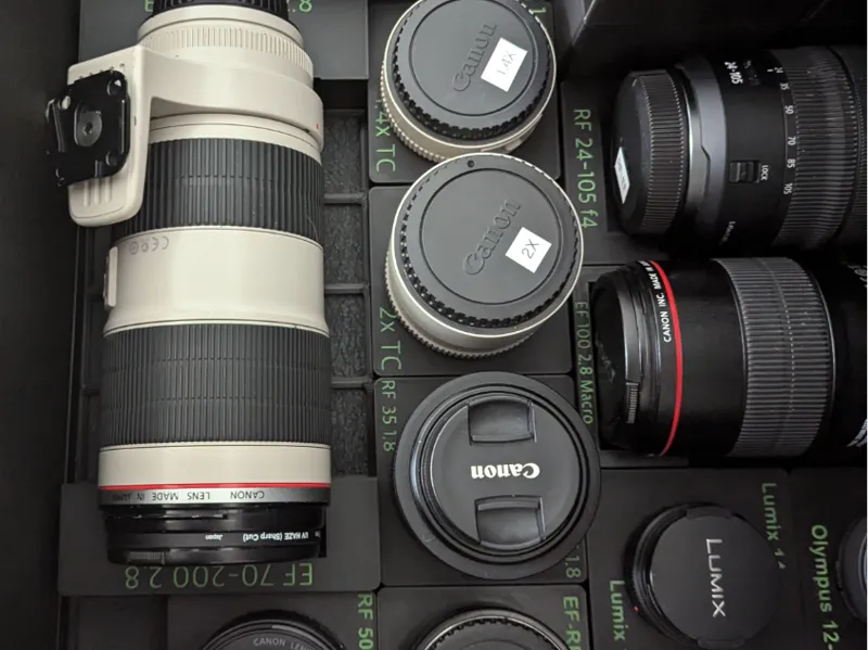CLASS - Camera Lens and Accessory Storage System