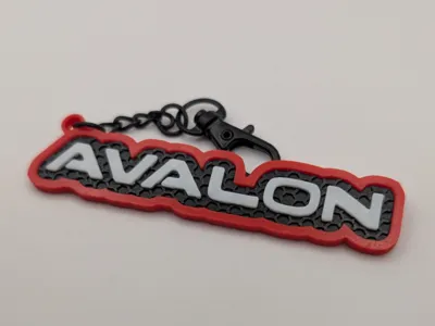 Toyota Avalon Keychain