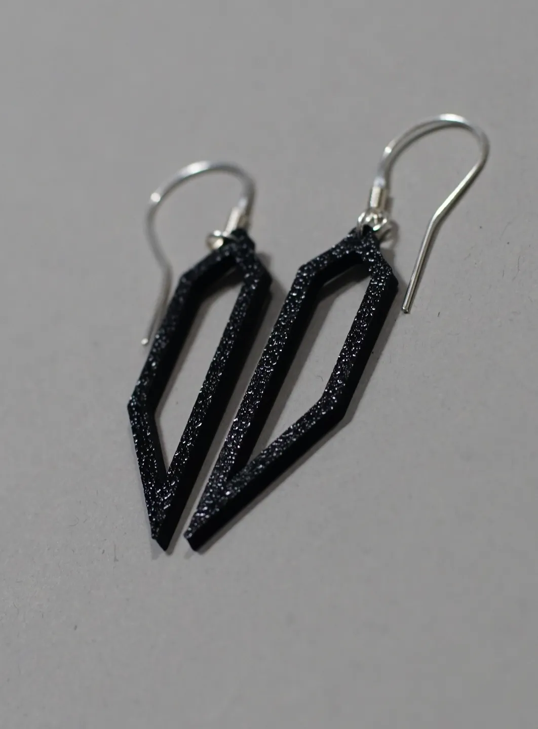 Stalactite earrings view 2