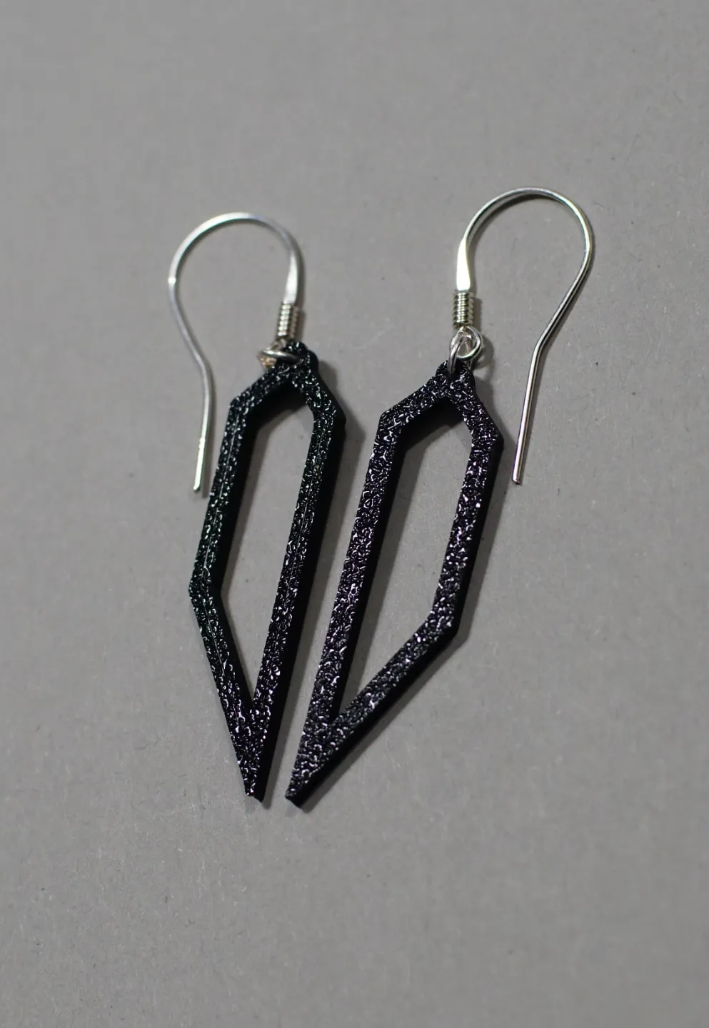 Stalactite earrings view 3