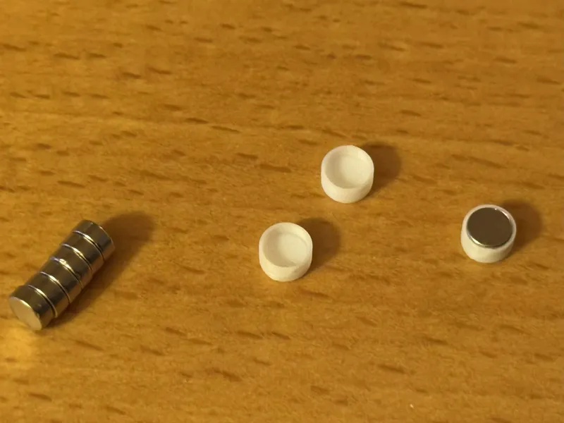 Schnelle Lösung Magnetadapter ⌀5, 2mm auf ⌀6, 3mm