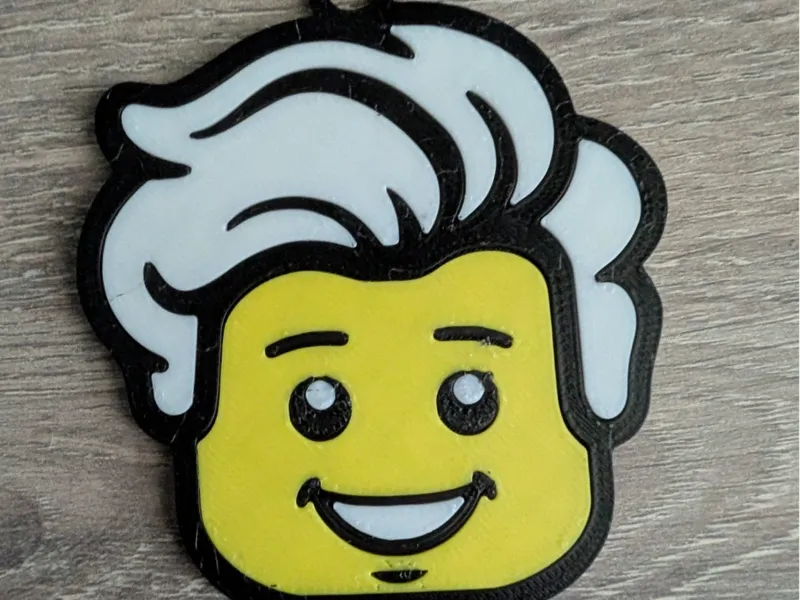 Brickhead keychain