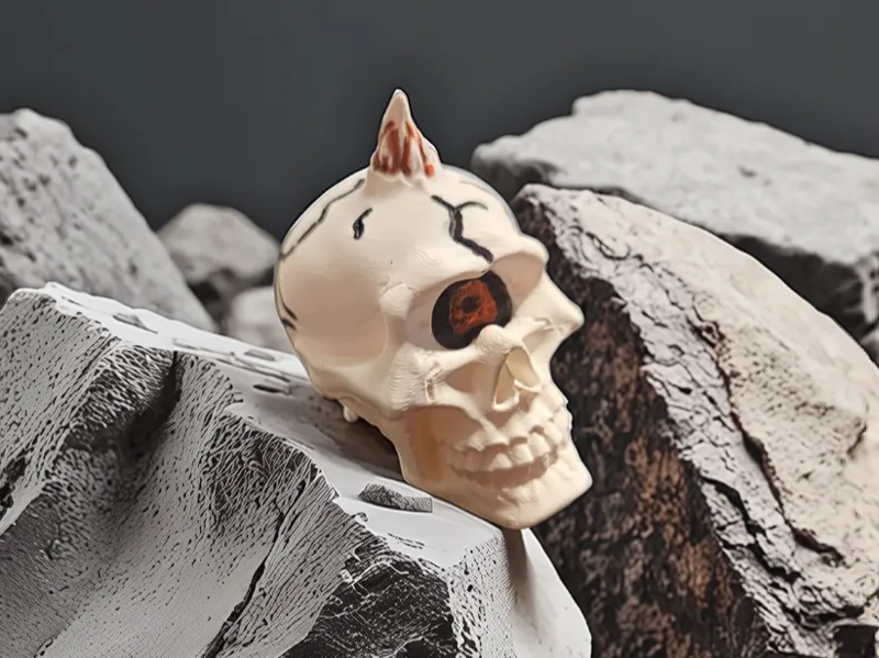 Halloween Skull - Cyclops
