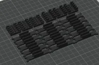 15 pieces - 0.2mm layer, 6 walls, 25% infill