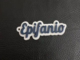 Epifanio name keychain