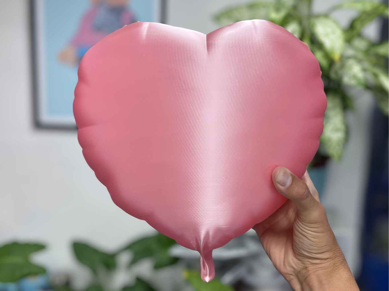 Infinity Heart Balloon | Pop Art Wall Decor