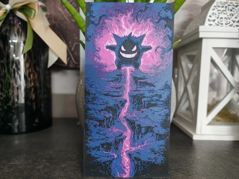 Dark Gengar Pokemon Hueforge