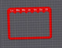 0.2mm layer, 2 walls, 10% infill Français