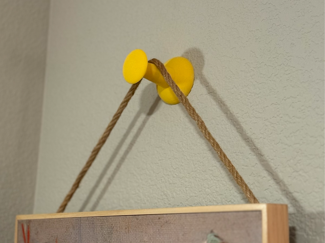 Giant Thumbtack wall hanger
