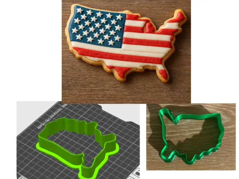 United States of America Cookie Cutter