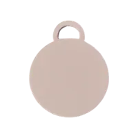 Porte-clés rond vierge pour puce NFC — photo 3