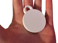 Porte-clés rond vierge pour puce NFC — photo 2