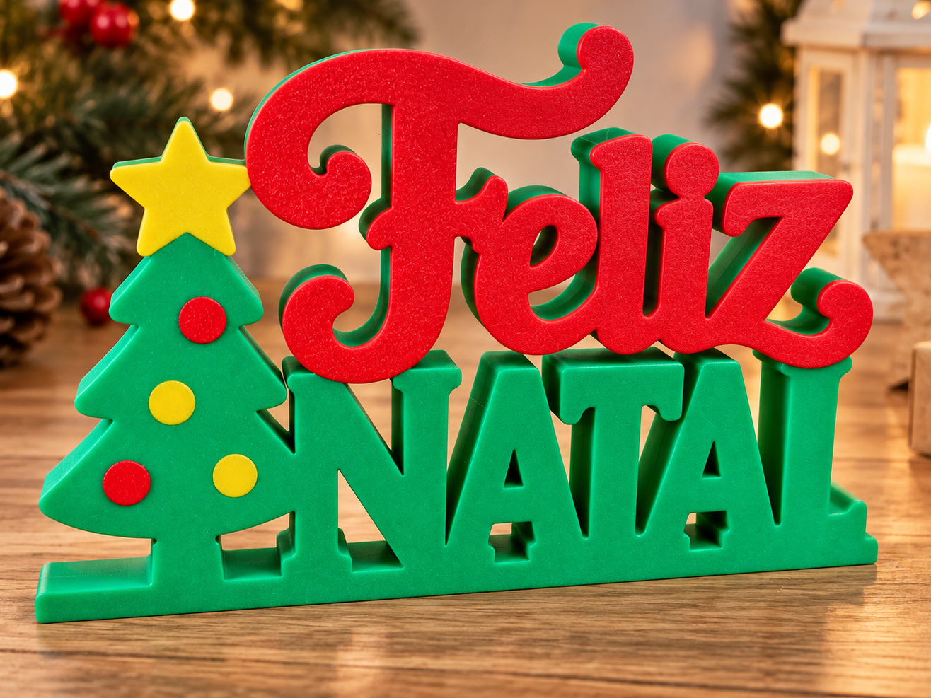 Feliz Natal Christmas Decoration - 1