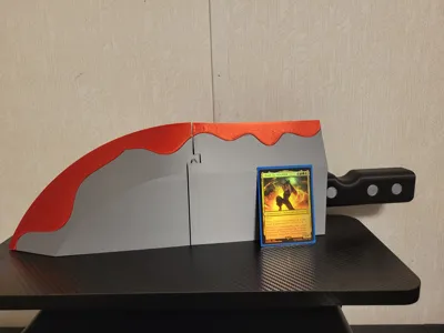 MTG Commander Chucky Knife Deck Box