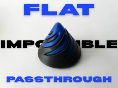 Flat Impossible Passthrough Fidget