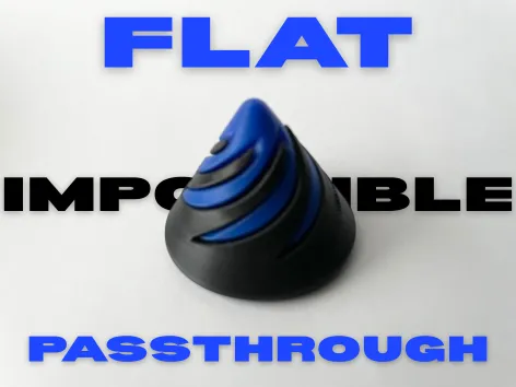 Flat Impossible Passthrough Fidget