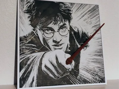 Wand Ready: Harry Potter 3D Art
