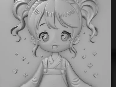 Cartoon version of a sculpted doll - Update 0121-1606