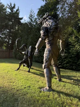Modelo para impresión 3D: Life Size AVP- 6ft tall Printable Predator Model! — vista de referencia 3