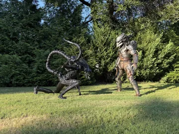 Modelo para impresión 3D: Life Size AVP- 6ft tall Printable Predator Model! — vista de referencia 5