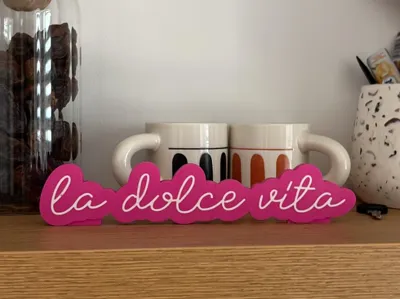 La dolce vita sign
