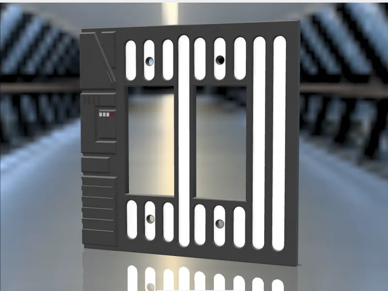 Light switch vader style wall cover