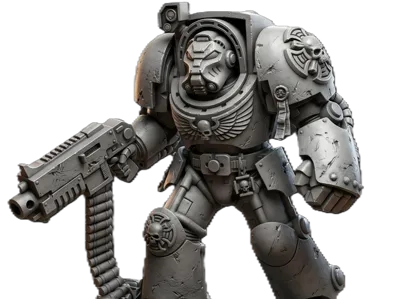 Grimdark Heavy Assault Marine